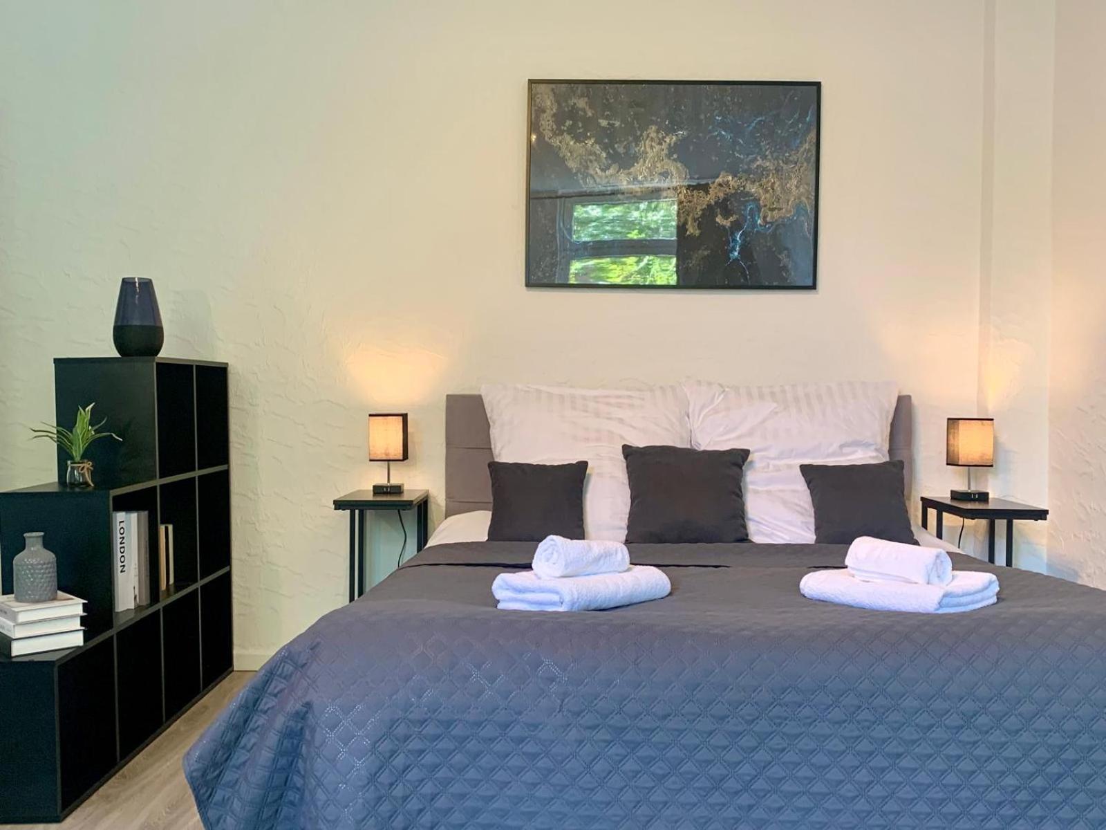 Tt Living Apartments Bonitas & Divinitas I 2 Schlafzimmer I Kueche I Vollbad I Waschmaschine Rellingen Kültér fotó