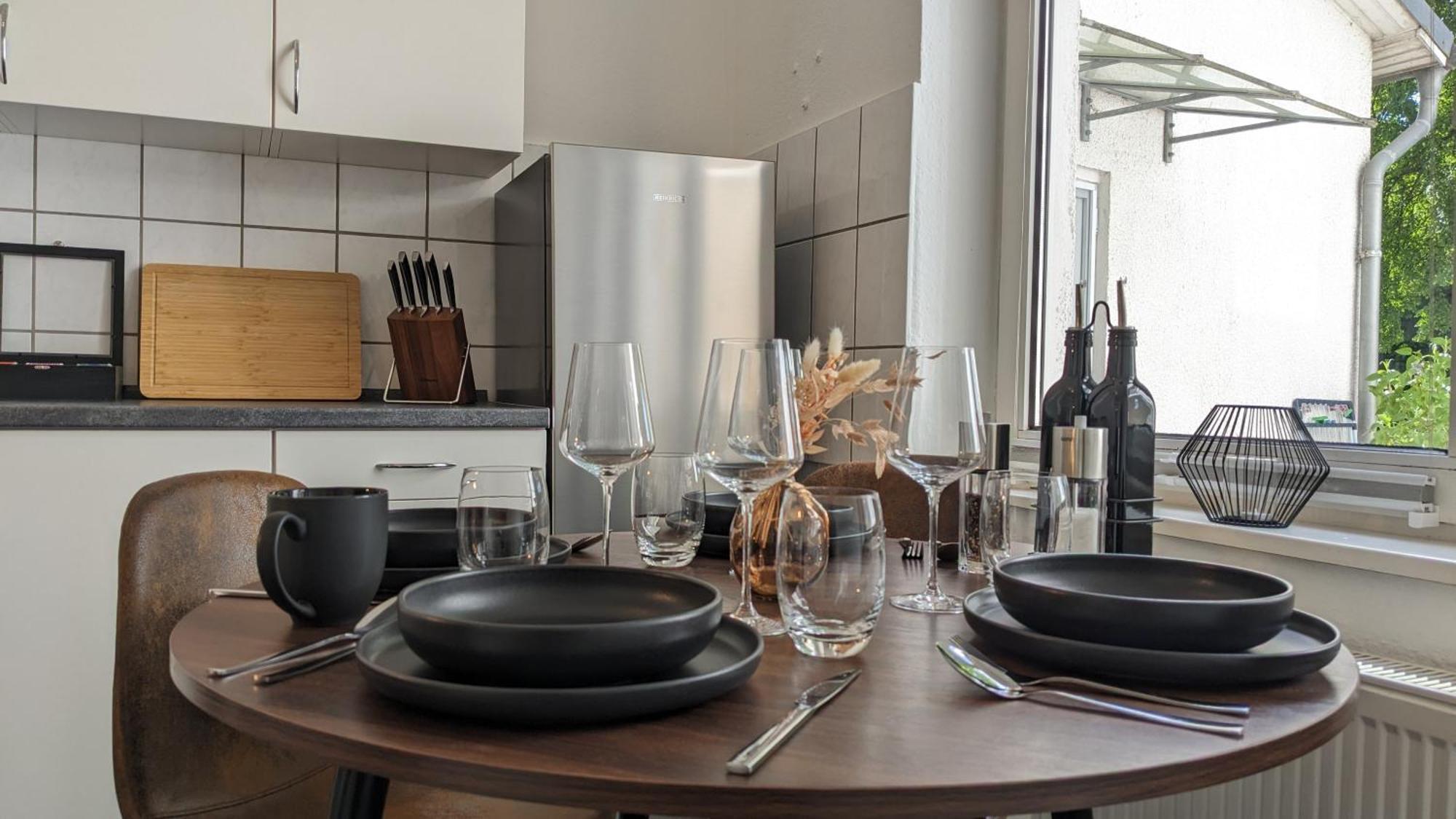 Tt Living Apartments Bonitas & Divinitas I 2 Schlafzimmer I Kueche I Vollbad I Waschmaschine Rellingen Kültér fotó