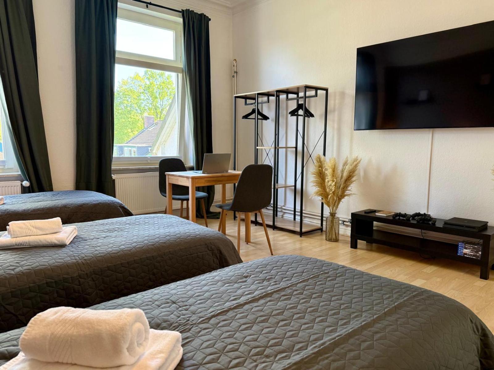 Tt Living Apartments Bonitas & Divinitas I 2 Schlafzimmer I Kueche I Vollbad I Waschmaschine Rellingen Kültér fotó